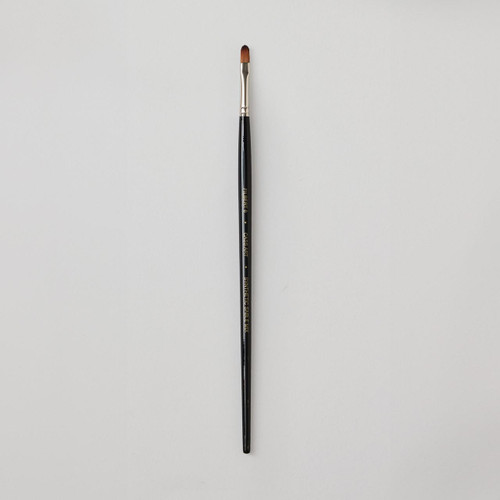  Cass Art Artists' Synthetic Sable Mix Long Handle Brush Filbert Size 6 
