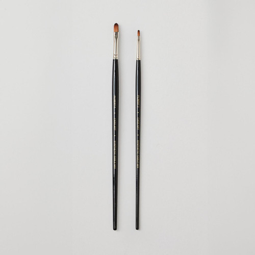  Cass Art Artists' Synthetic Sable Mix Long Handle Brush Filbert 