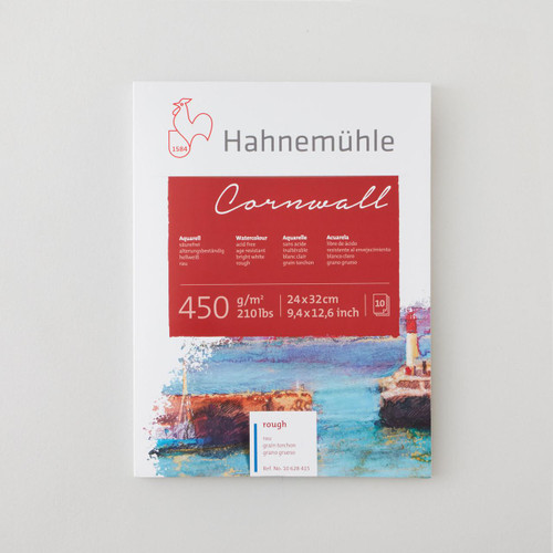  Hahnemuhle Cornwall Watercolour Block Matt 450gsm 30 x 40cm 