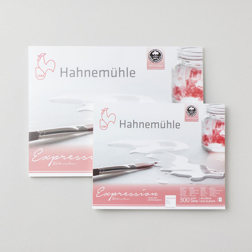  Hahnemuhle Expression Watercolour Block Cold Pressed (NOT) 20 Sheets 