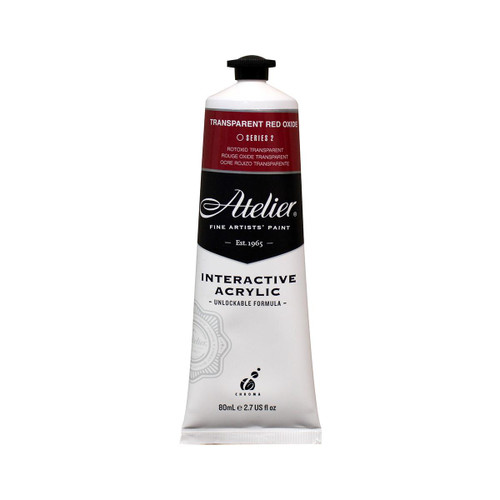  Atelier Interactive Acrylic 80ml Transparent Red Oxide 