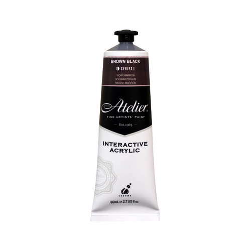 Atelier Interactive Acrylic 80ml Brown Black 