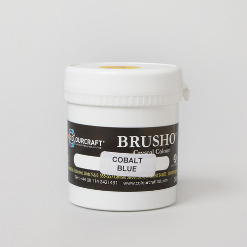  Brusho Crystal Colour Pot 50g Cobalt Blue 