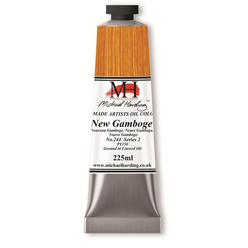  Michael Harding Oil Paint 225ml New Gamboge (244) 