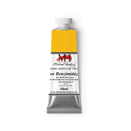  Michael Harding Oil Paint 60ml Yellow Benzimidazolone (236) 