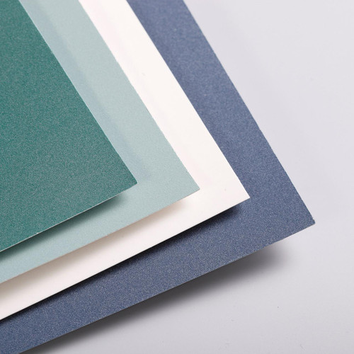 Clairefontaine Pastelmat Pad 360gsm 12 Sheets 18 x 24cm Cool Shades 