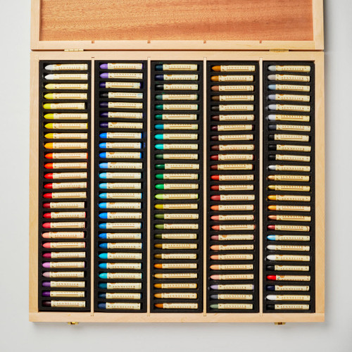  Sennelier Oil Pastel Wooden Box Set of 120 