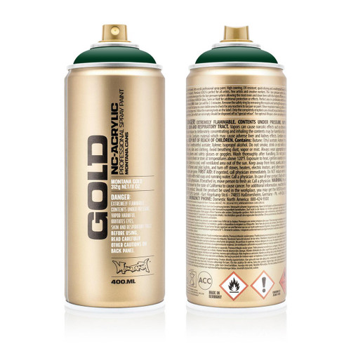  Montana Gold Spray Paint 400ml Jungle Green G6080 