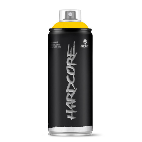  MTN Hardcore Spray Paint 400ml Luxor Yellow RV 1021 