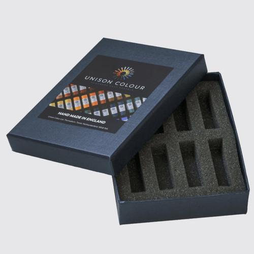 Unison Colour Soft Pastel Empty Storage Box with Foam for 8 Pastels 