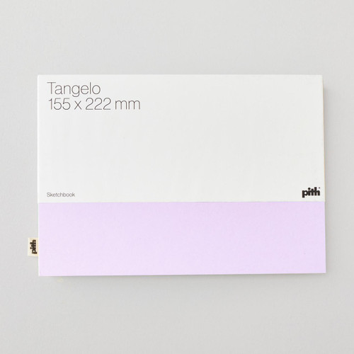  Pith Tangelo Sketchbook 200gsm 76 Pages 155 x 222mm Lavender 