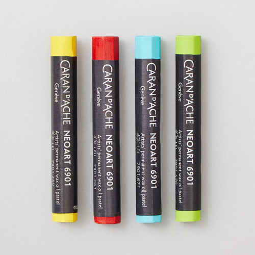 Caran D'ache Neoart 6901 Permanent Wax Oil Pastels | Cass Art