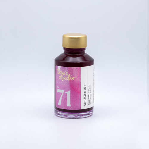  Tom's Studio Fountain Pen Shimmer Ink 50ml 71 Cherry Bomb 