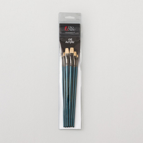  Pro Arte Mastertouch Reflex Flat Brush Set of 6 