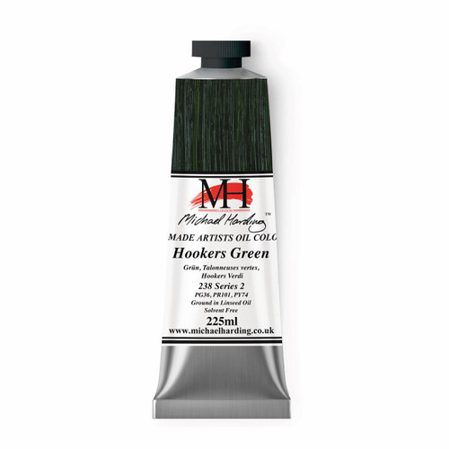  Michael Harding Oil Paint 225ml Hookers Green 