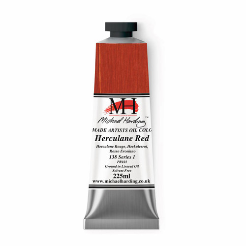  Michael Harding Oil Paint 225ml Herculane Red 