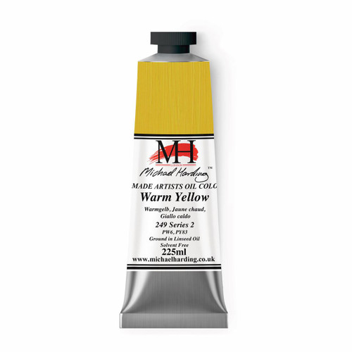  Michael Harding Oil Paint 225ml Warm Yellow 