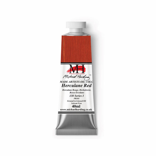  Michael Harding Oil Paint 40ml Herculane Red 