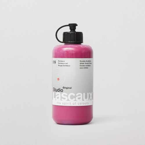 Lascaux Studio Acrylic 250ml Bordeaux Red 