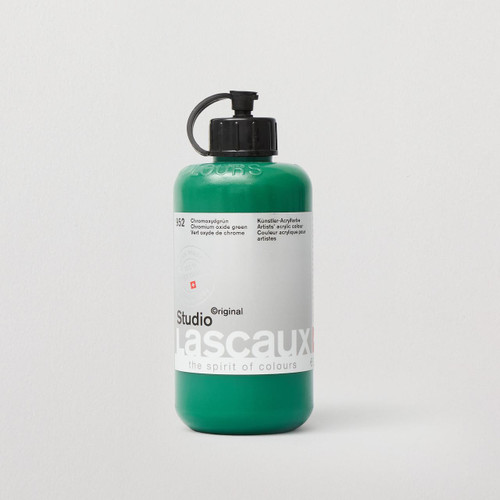  Lascaux Studio Acrylic 250ml Chromium Oxide Green 
