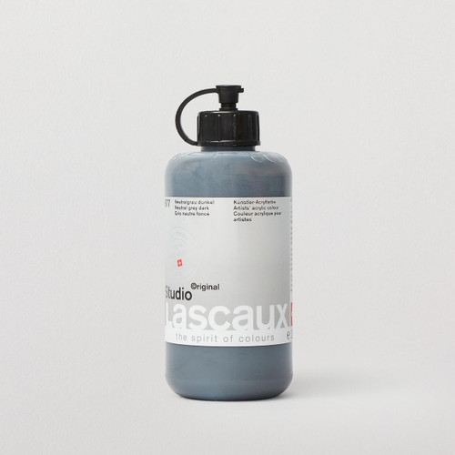  Lascaux Studio Acrylic 250ml Neutral Grey Dark 