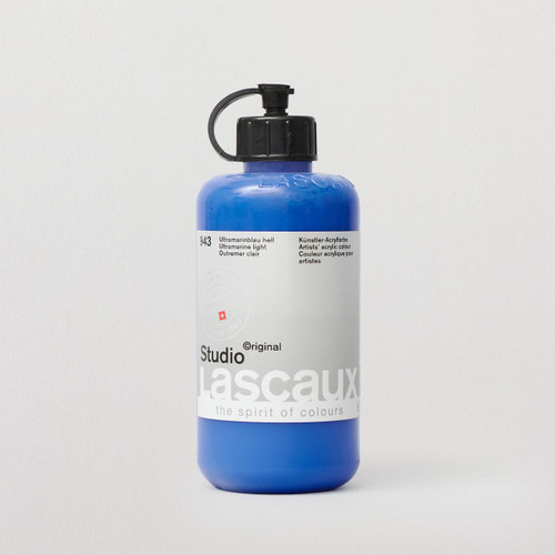  Lascaux Studio Acrylic 250ml Ultramarine Light 