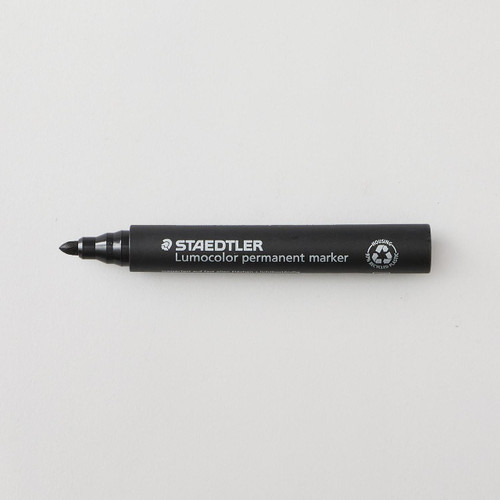 Staedtler Lumocolor Permanent Bullet Tip Marker Black 