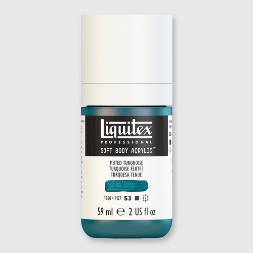 Liquitex Soft Body Acrylic 59ml Muted Turquoise