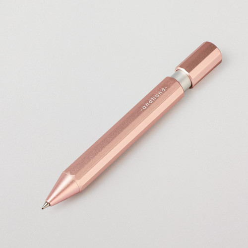  Andhand Aspect Retractable Pen Blush Pink 