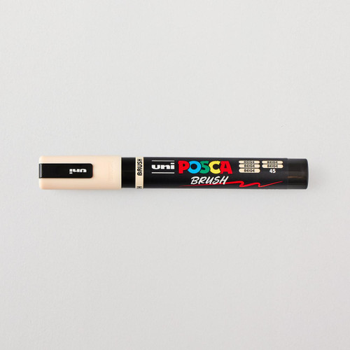  Posca Brush Marker PC-5BR 1.0-4.0 mm Beige 