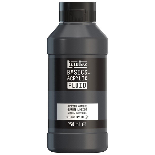  Liquitex Basics Fluid Acrylic 250ml Iridescent Graphite 