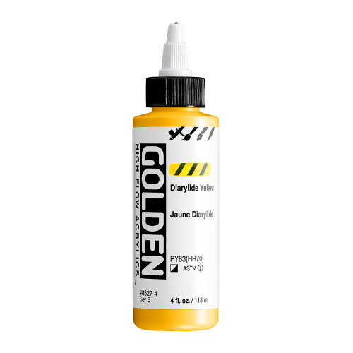  Golden High Flow Acrylic 118ml Diarylide Yellow 