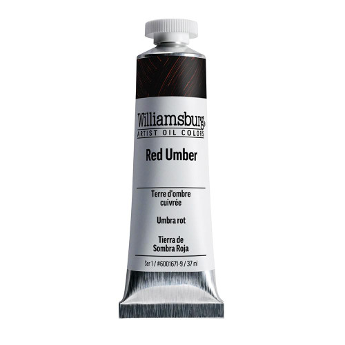  Williamsburg Handmade Oil Colour 37ml Red Umber 