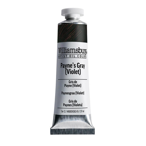  Williamsburg Handmade Oil Colour 37ml Payne's Grey (Violet) 