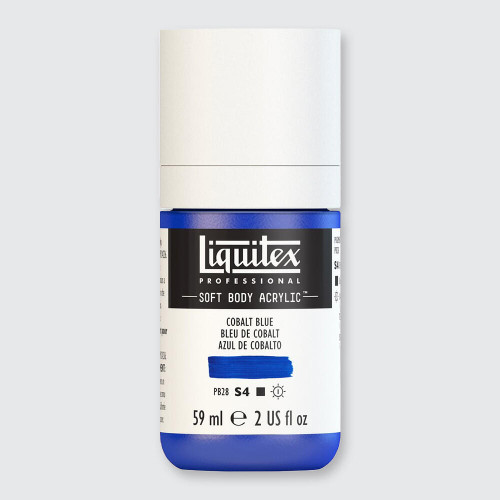  Liquitex Soft Body Acrylic 59ml Cobalt Blue 