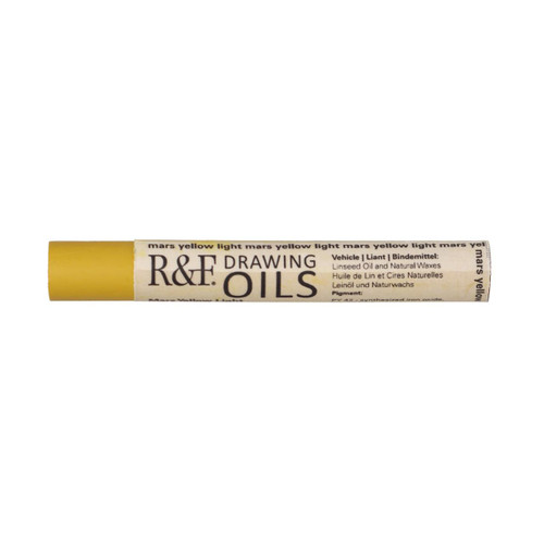  R&F Drawing Oils 12ml Mars Yellow Light 