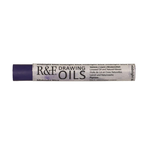  R&F Drawing Oils 12ml Midnight Blue 