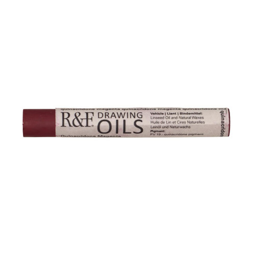  R&F Drawing Oils 12ml Quinacridone Magenta 