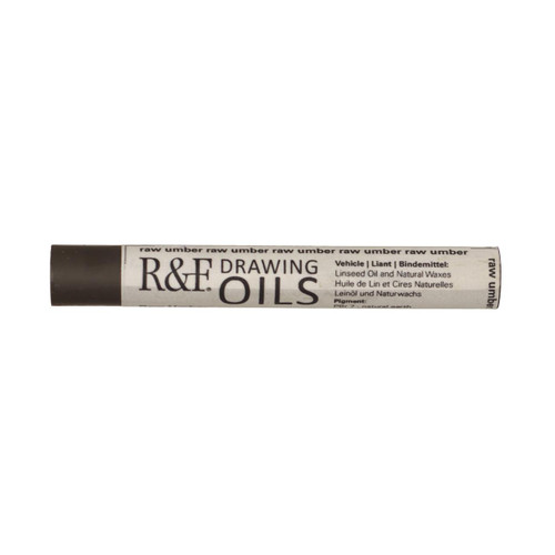 R&F Drawing Oils 12ml Raw Umber 