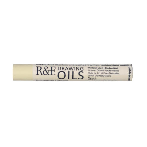  R&F Drawing Oils 12ml Unbleached Titanium 