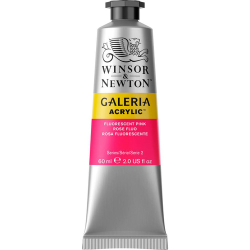  Winsor & Newton Galeria Acrylic Tube 60ml Fluorescent Pink 