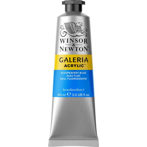  Winsor & Newton Galeria Acrylic Tube 60ml Fluorescent Blue 