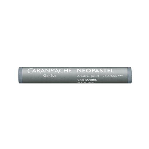  Caran D'ache Neopastel Oil Pastel Mouse Grey 