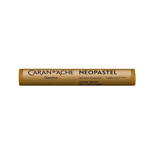  Caran D'ache Neopastel Oil Pastel Brown Ochre 