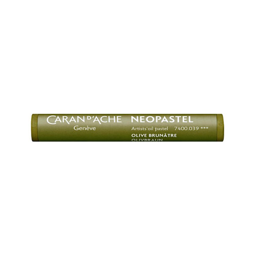  Caran D'ache Neopastel Oil Pastel Olive Brown 