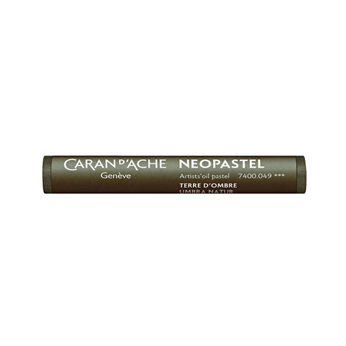  Caran D'ache Neopastel Oil Pastel Raw Umber 