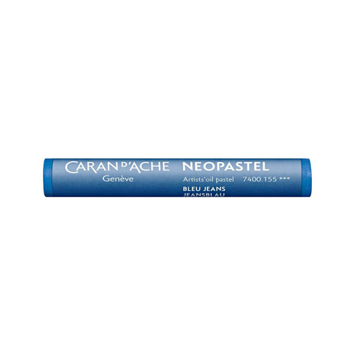  Caran D'ache Neopastel Oil Pastel Blue Jeans 