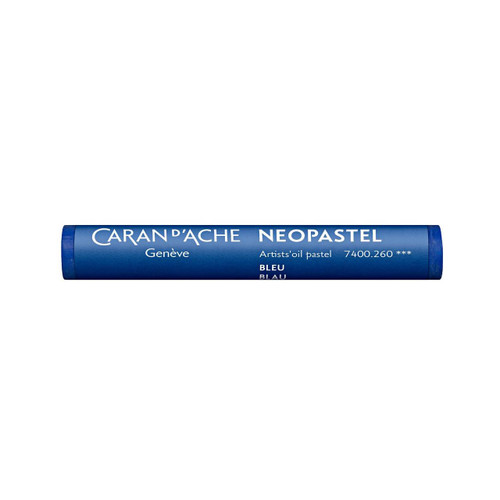 Caran D'ache Neopastel Oil Pastel Blue 