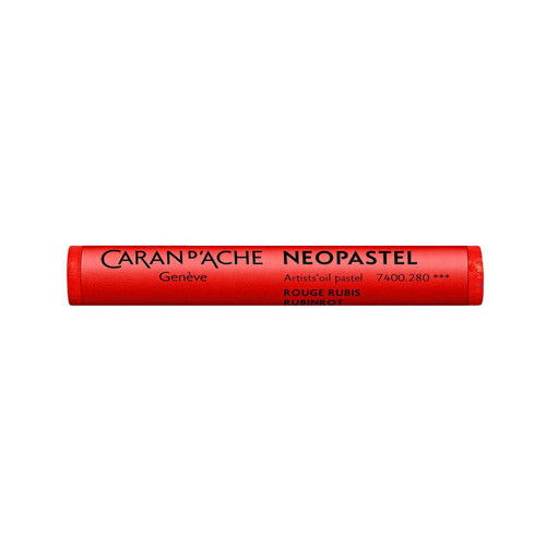 Caran D'ache Neopastel Oil Pastel Ruby Red 