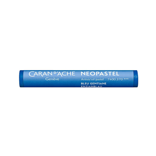  Caran D'ache Neopastel Oil Pastel Gentian Blue 